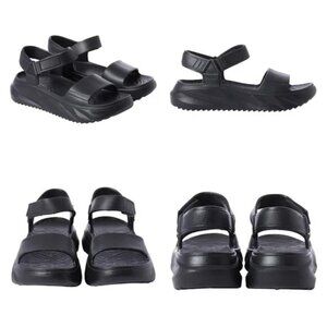 32 Degrees Ladies' Size Medium (7.5-8.5) EVA Strap Sandal, Black